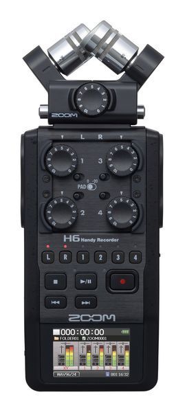 Диктофон Zoom H6 BLK SET. Одночасний запис 6 доріжок. 287086 фото