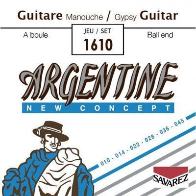 Струни для акустичної гітари Argentine 1610 мідь Light Tension 22-01-27-02 фото