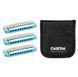 Набор губных гармошек Cascha Ocean Rock Blues Harmonica Set Blue HH 2345 (До, Соль, Ля) 24-10-05-25 фото 1