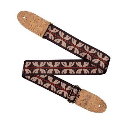 Ремень для гитары Cascha Vegan CGS-VC10 (Ethnic Red Stripes) 24-10-07-20 фото