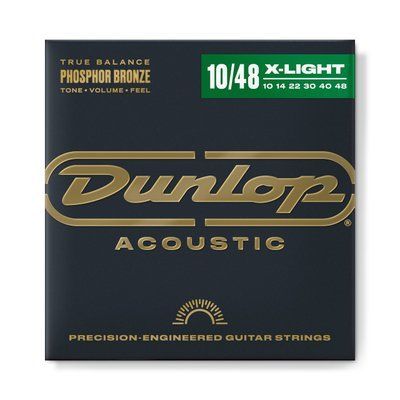 Струны для акустической гитары Dunlop DAP1048 Phosphor Bronze Extra Light 114568 фото