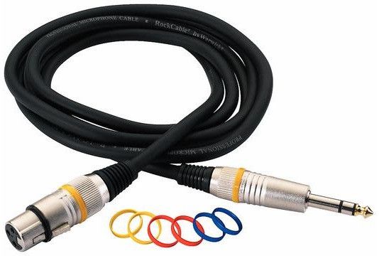 Мікрофонний шнур ROCKCABLE RCL30383D6 F BA 3м 82280 фото