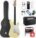 Набір електрогітара Donner Music DST-100 Sunburst Electric Guitar Kit Yellow EC1169 + комбопідсилювач + чохол + ремінь + тюнер 87534 фото 1