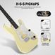 Набір електрогітара Donner Music DST-100 Sunburst Electric Guitar Kit Yellow EC1169 + комбопідсилювач + чохол + ремінь + тюнер 87534 фото 4