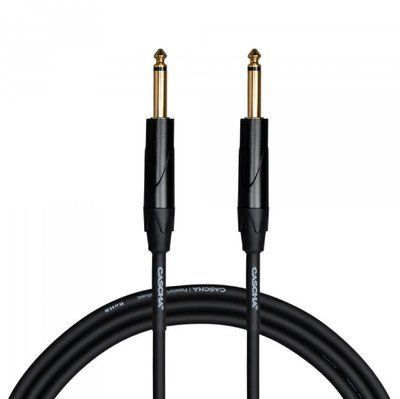 Кабель инструментальный Cascha CCA-G1BK6 (Advanced Line Guitar Cable, Black, 6 м) 24-10-05-33 фото
