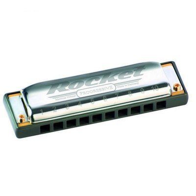 Губна гармошка Hohner M2013106X Rocket A (Тональність Ля-мажор) Хроматична 10 отворів 122547 фото