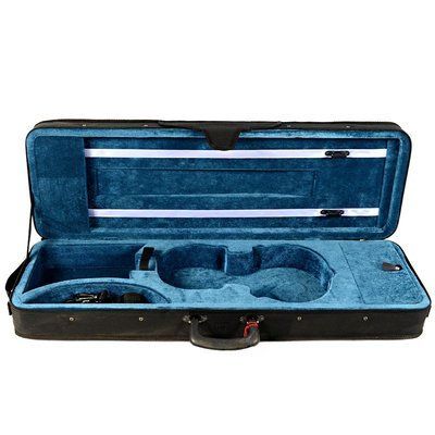 Кофр для скрипки Rafaga размер 3/4 бархат морская волна 81090 фото
