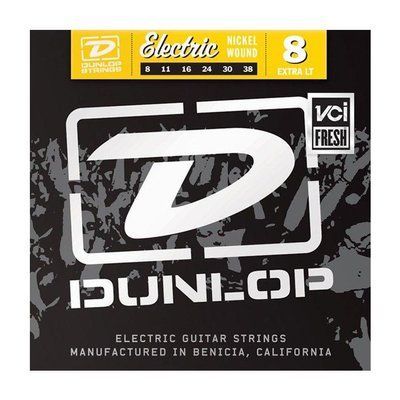 Струны для электрогитары Dunlop DEN0838 Nickel Plated Steel Extra Light 115308 фото
