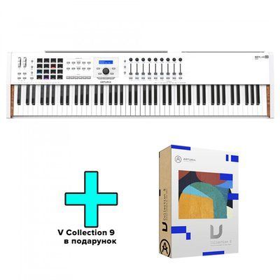 MIDI-клавиатура Arturia KeyLab 88 MkII + V Collection 9 19-6-8-31 фото