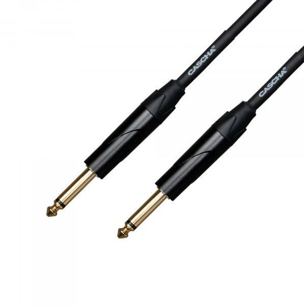 Кабель инструментальный Cascha CCA-G1BK6 (Advanced Line Guitar Cable, Black, 6 м) 24-10-05-33 фото