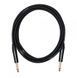 Кабель инструментальный Cascha CCA-G1BK6 (Advanced Line Guitar Cable, Black, 6 м) 24-10-05-33 фото 3