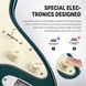 Набор электрогитара Donner Music DST-400 Electric Guitar Dark Green EC1384 + чехол + ремень 87538 фото 5