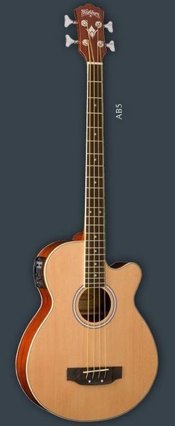 Акустическая бас-гитара Washburn AB5 256641 фото