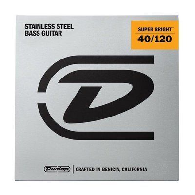 Струны для бас-гитары Dunlop DBSBS40120 Super Bright Steel Bass 5 Strings Light 40/120 121844 фото