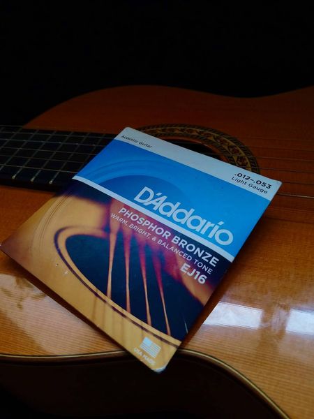 Струни для акустичної гітари D'Addario EJ11 80/20 Bronze Light Acoustic Guitar Strings 12/53 73766 фото