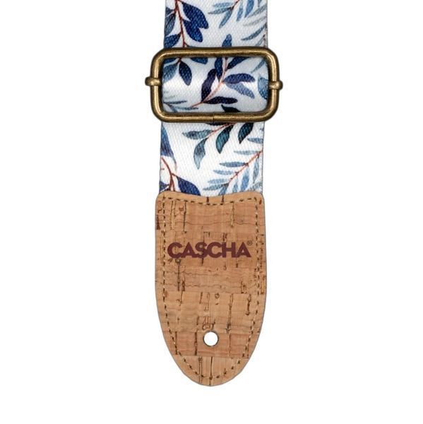 Ремень для гитары Cascha Vegan CGS-VC3 (Blue Twigs) 24-10-07-13 фото