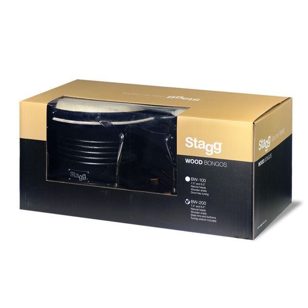 Бонго STAGG P BW-200-BK 87758 фото