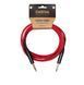 Кабель инструментальный Cascha CCA-G1RD3 (Advanced Line Guitar Cable, Red, 3 м) 24-10-05-34 фото 6