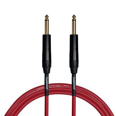 Кабель инструментальный Cascha CCA-G1RD6 (Advanced Line Guitar Cable, Red, 6 м) 24-10-05-35 фото