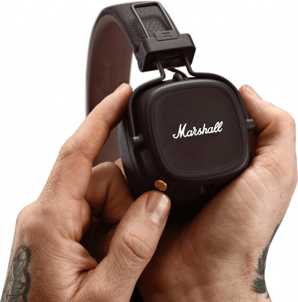 Наушники Marshall Major 4 Bluetooth Brown (Комбинированные) Major 4 Bluetooth Brown фото