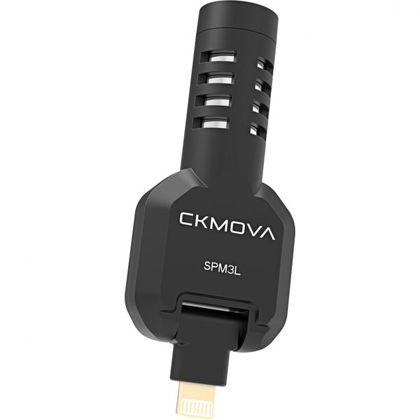 Мікрофон для смартфона CKMOVA SPM3L, колір чорний 22-01-03-28 фото