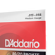 Струни для акустичної гітари D'Addario EJ12 80/20 Bronze Medium Acoustic Guitar Strings 13/56 73767 фото 4